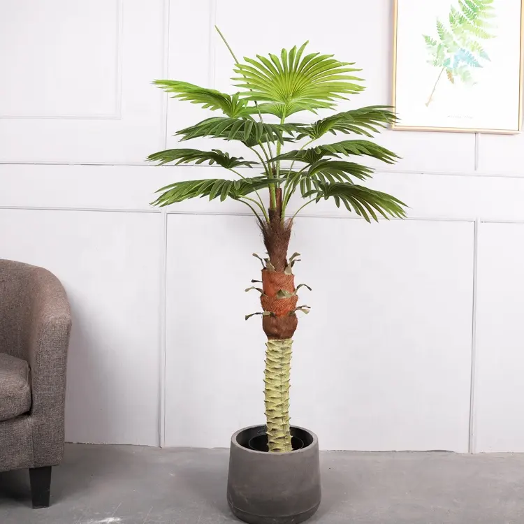 Qiaoqihao — arbre en plante artificielle bonsaï, décoration d'intérieur, palmier artificiel