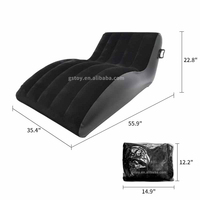 Les adultes aiment jeu sexy gonflable canapé chaise longue