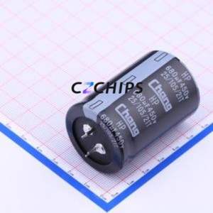 ตัวเก็บประจุแบบอิเล็กโทรไลต์อะลูมิเนียมแบบ Snap-in รุ่น HP2W681MS500S68CE0 ชนิด Through hole (THT) ขนาด D35xL50 มม. 680uF 20% 450V ขา 10 มม. - Product Image 1