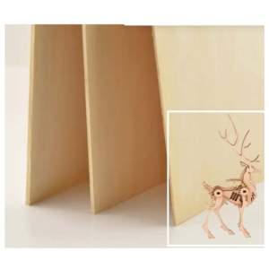 Pannello in <span class=keywords><strong>Compensato</strong></span> Personalizzato per Incisione Laser 4mm, <span class=keywords><strong>Lastra</strong></span> in Legno di Tiglio per Souvenir Fai-da-Te, Artigianato e Modelli in Legno - Product Image 3