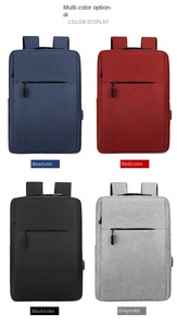 <span class=keywords><strong>Mochila</strong></span> Impermeable con Logotipo Personalizado al por Mayor, Material Oxford, con Carga USB, para Negocios, Oficina, Portátil, Maletín para Hombres y Mujeres, con Cierre - Product Image 3