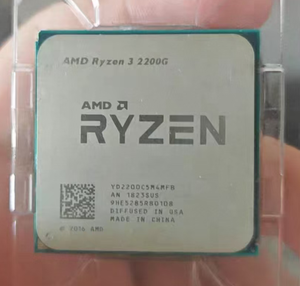 ซีพียู AMD <span class=keywords><strong>Ryzen</strong></span> <span class=keywords><strong>3</strong></span> <span class=keywords><strong>2200G</strong></span> มือสอง แบบ Quad Core 4 Thread พร้อมกราฟิก Vega8 ซ็อกเก็ต AM4 สำหรับเดสก์ท็อป แบบถอดประกอบ - Product Image 1