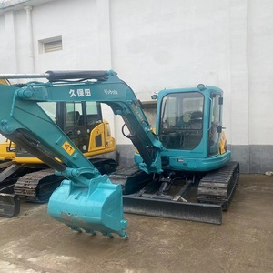 Excavatrice Kubota Kx155 d'origine japonaise d'occasion à vendre mini-pelleteuse de 6 tonnes d'occasion pour les travaux spatiaux compacts - Product Image 1