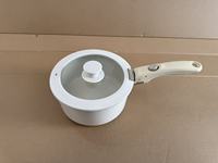 Ensemble de cuisine moderne en marbre beige, 9 pièces, détachable, antiadhésif, sain, poêle à frire, casserole en aluminium, acier inoxydable