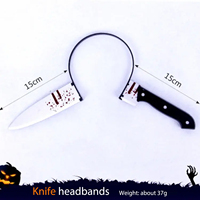 Meilleures ventes : Accessoires de cosplay zombie effrayants, serre-têtes en papier faits main pour adultes, décorations de fête d'Halloween