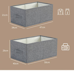Organizadores de Ropa Plegables Tipo Cajón 2025, Contenedores de Almacenamiento para Ropa - Product Image 3