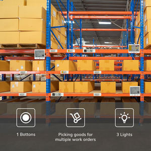 Système pick-to-light avec écran e-ink de 2,9 pouces, solution de picking électronique, étiquettes de picking électroniques, communication sans fil, système EPL - Product Image 3