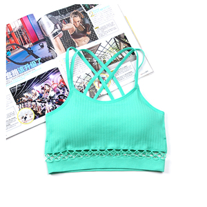 remise forme Brassière gym fitness soutien-gorge sport de sport en cours d'exécution gilet femmes yoga respirant soutien-gorge - Product Image 2