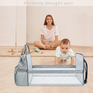 Sac à dos personnalisé pour maman sac à <span class=keywords><strong>couches</strong></span> d'allaitement avec station à langer pour bébé coussin à langer et organisateur de <span class=keywords><strong>couches</strong></span> pour Nappy Bag - Product Image 6
