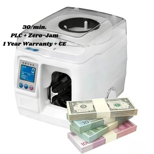 Máquina Empacadora y Atadora de Billetes Multidivisa, 30 Paquetes/Min, Bajo Ruido, PLC ZeroJam para Efectivo en Euros, Uso Comercial y Bancario - Product Image 1
