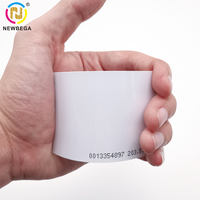 En stock DESFire EV3 2K Carte de contrôle d'accès imprimable sans contact 13.56MHZ Smart RFID Carte PVC vierge