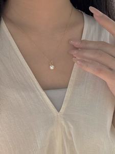 ยูเอ็ม จิวเวลรี่ สร้อยคอจี้มุกแท้ เงินแท้ 925 สำหรับทุกเพศ/ผู้ชาย/ผู้หญิง ของขวัญวันครบรอบ ของขวัญประจำวัน - Product Image 2