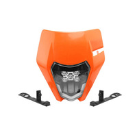 Phare Avant LED pour KTM Plaque Frontale EXC EXCF SX XC 125 150 250 350 450 Motocross Dirt Pit Bike Moto Enduro Cache