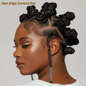 Label pribadi minyak esensial Rosemary Mint penguat tepi rambut <span class=keywords><strong>Gel</strong></span> kontrol Biotin perawatan penataan rambut untuk wanita - Product Image 2