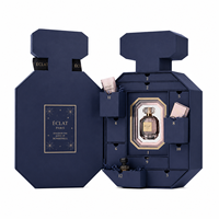 Boîte de calendrier de l'avent personnalisée de luxe en forme de parfum, 12 jours, pour coffrets cadeaux de parfums et cosmétiques de Noël