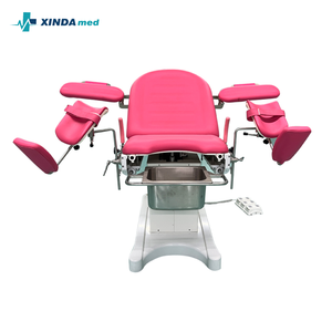 Mesa de Operaciones Ginecológicas Eléctrica con Certificación CE ISO, Cama de Partos Obstétrica Ajustable, Silla de Examen Ginecológico para Mujeres - Product Image 2