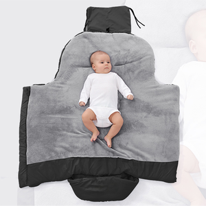 Gigoteuse thermique coupe-vent en polaire pour poussette, sac de couchage universel pour bébé - Product Image 1
