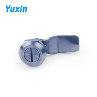 Serrure de porte de transport en acier inoxydable 304, serrure à came à quart de tour, durable, haute sécurité, argent poli