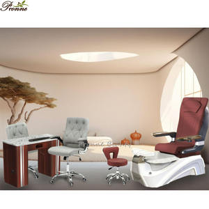 Foshan Möbel Deluxe Fußpflege Maniküre Stuhl Nagel Spa Pediküre Stuhl Massage mit Tischset - Product Image 3