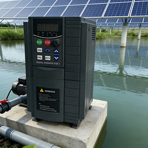 Pompe solaire OLU 1,5 kW AC 380V triphasée haute efficacité MPPT hors réseau avec onduleur VFD à fréquence variable - Product Image 1