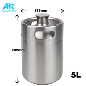 أحدث مشروع برميل البيرة الخشبي مع <span class=keywords><strong>2</strong></span> إلى 4 لتر برميل البيرة الخشبي المضغوط البيرة ميني بار نظام - Product Image 5