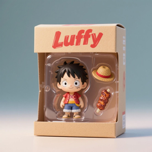Karikatür Luffy karakter modeli Pvc süs oyuncak şekil heykelleri Anime aksiyon figürleri - Product Image 3