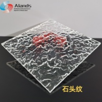 Lámina de PS Transparente Impermeable, Panel de Poliestireno Irrompible para Puerta de Ducha de Baño