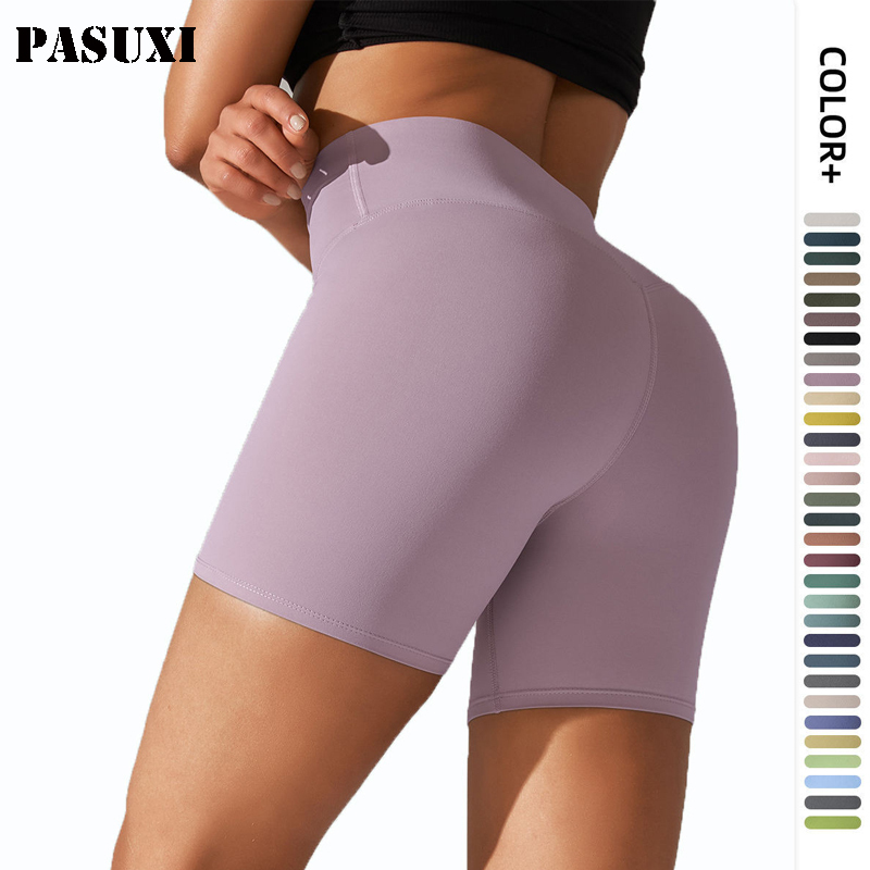 PASUXI Women Yoga Shorts Pants Quick