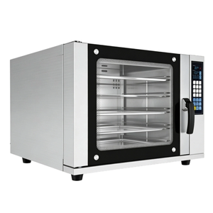 <span class=keywords><strong>Horno</strong></span> Comercial de Circulación de Aire Caliente 60L/95L/120L, 5 Niveles de Horneado, Interior de Acero Inoxidable 304, Humidificación por Vapor, 350 ° C - Product Image 2