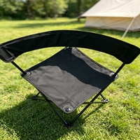 Chaise pliante de mahjong ergonomique, robuste, capacité de 275 lb, portable, pour le camping en plein air, le jardin, la terrasse, siège confortable pour les jeux et les voyages