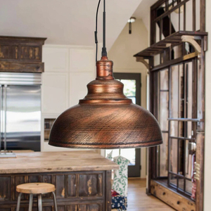 Contemporary Minimalist Metal LED Wrought Iron Chandelier Black <strong>Copper</strong> Silver Pot Lid <strong>Lamp</strong> Industrial Dining Restaurant Light - Product Image 6