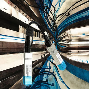 Módulo de equipo de fibra óptica Twinax de cobre de conexión directa DAC de 10G, transceptores de fibra óptica pasivos de 1m - Product Image 2