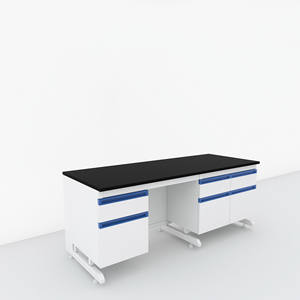 Laboratuvar çalışma bankları klinik ve tıbbi laboratuvarlar için ucuz fiyat Guangzhou imalatı/fabrika reçine tezgah - Product Image 2