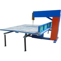 Machine de découpe verticale de mousse EPE entièrement automatique à couteau motorisé, facile à utiliser, économe en énergie, haute efficacité, vitesse rapide