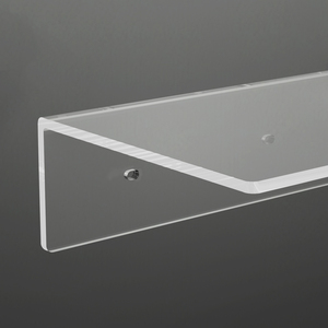 Kệ Hình Chữ L Treo Tường Nhỏ <span class=keywords><strong>12</strong></span> <span class=keywords><strong>Inch</strong></span> Trưng Bày Bằng Acrylic Trong Suốt - Product Image 2