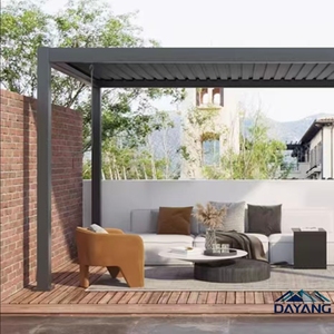 Kits de remplacement de lames de <span class=keywords><strong>pergola</strong></span> en aluminium, accessoires de bricolage pour <span class=keywords><strong>pergola</strong></span> et gazebo à lames orientables en aluminium - Product Image 6