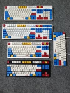 คีย์แคป OEM Profile 126 ปุ่ม แบบ Dye Sublimation ลาย SEED <span class=keywords><strong>GUNDAM</strong></span>  วัสดุ PBT พร้อมตัวอักษรภาษาอังกฤษและญี่ปุ่น - Product Image 4