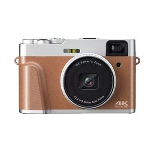 กล้องดิจิตอล DC203 ซูม 16 เท่า 4K Ultra HD โฟกัสอัตโนมัติ เซ็นเซอร์ CMOS กล้องพกพาสำหรับใช้ในบ้าน - Product Image 5