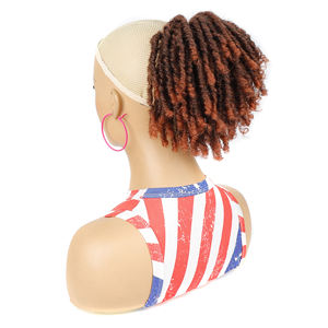 Dreadlock Ponytail Vente en gros Fibre synthétique Pour cheveux noirs Extension <span class=keywords><strong>de</strong></span> cheveux Faux Locs - Product Image 4