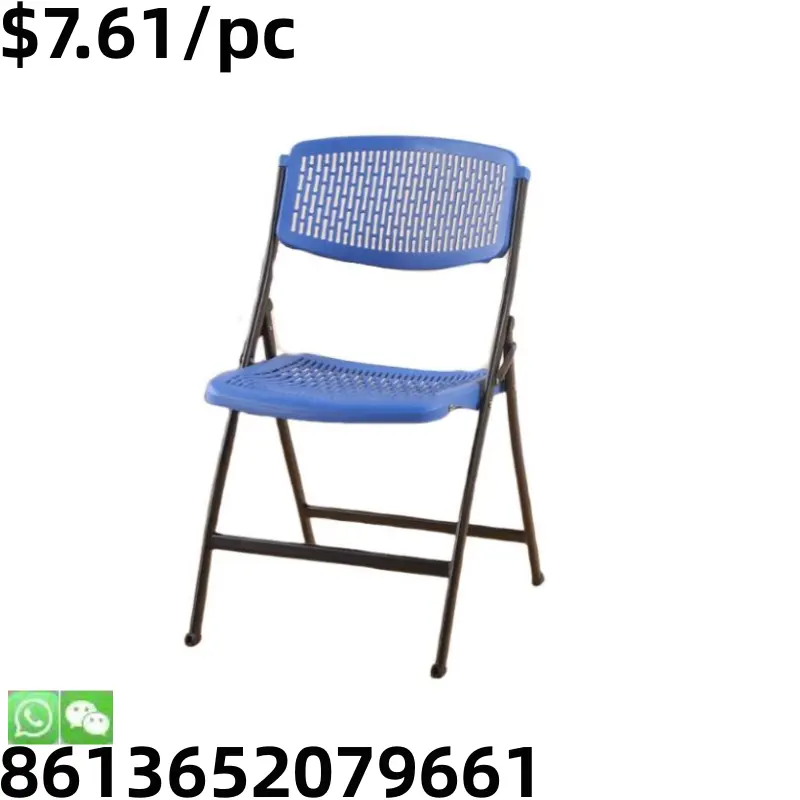 Modern Saling Metal Furniture Courntyard Clerk City Comfortable Folding Chair