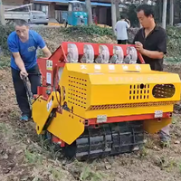 Planteuse d'ail à 7 rangs haute efficacité 24 CV 2025, profondeur réglable, espacement des semis manuel, composant principal du moteur pour usage agricole