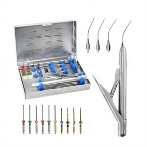 dental root canal file extractor kit stainless steel endodontic instrument for broken file <b>removal</b> with storage <b>box</b> by DMD - Product Image 3