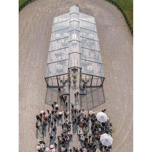 Tenda di alluminio del partito per gli eventi all'aperto 5x10 metri 20x20 pesanti nero 500 persone tende per eventi - Product Image 1