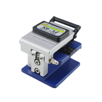 FTTH Tool Kit mit optischem Leistungs messer Visual Fault Locator Fiber Cleaver Fiber Optic Stripper