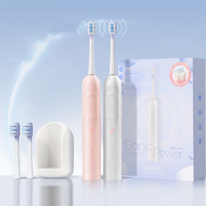 แปรงสี<span class=keywords><strong>ฟัน</strong></span>ไฟฟ้าอัจฉริยะแบบชาร์จไฟได้พกพาได้สำหรับผู้ใหญ่ที่มีขนแปรงอ่อนนุ่ม - Product Image 1