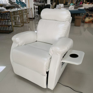 Sofá Reclinable Eléctrico de Cuero PU de Alta Calidad, Sillón Reclinable Individual <span class=keywords><strong>con</strong></span> Carga USB - Product Image 1