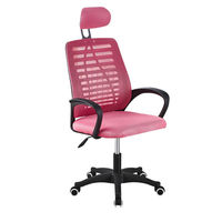 Chaise élévatrice moderne à base pivotante et base roulante Chaise de bureau ergonomique à hauteur réglable