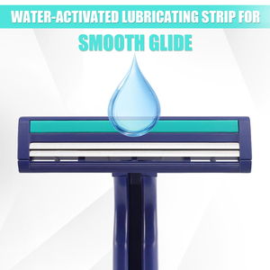 มีดโกนหนวดแบบใบมีดคู่สำหรับผู้ชาย แบบใช้แล้วทิ้ง - Product Image 2