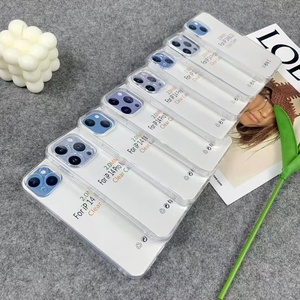 Funda trasera de plástico transparente para teléfono móvil para Oppo <span class=keywords><strong>Realme</strong></span> <span class=keywords><strong>GT</strong></span> <span class=keywords><strong>NEO</strong></span> <span class=keywords><strong>3</strong></span> A77S C33 A17K C30 9i A58 10 <span class=keywords><strong>PRO</strong></span> PLUS Impresión en blanco - Product Image 1