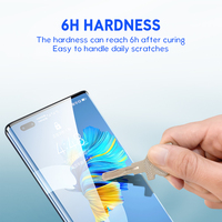 180*120Mm Tpu Nano Protecteur D'écran Mobile Téléphone Uv Film Uv Film De Verre Durcissant